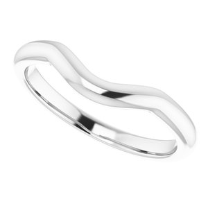 Platinum Band for 6.5 mm Round Ring - BN & CO JEWELRY