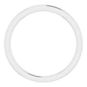 Sterling Silver Band for 4 mm Oval Ring - BN & CO JEWELRY