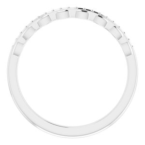 Platinum Band for 6 mm Round Ring - BN & CO JEWELRY