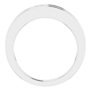 14K White 1/2 CTW Natural Diamond Anniversary Band - BN & CO JEWELRY