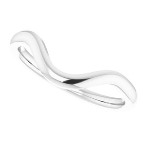 14K White Band for 10x5 mm Marquise Ring - BN & CO JEWELRY