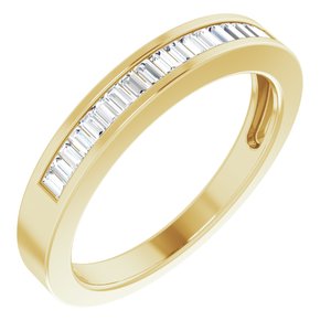 14K Yellow 1/3 CTW Natural Diamond Anniversary Band - BN & CO JEWELRY