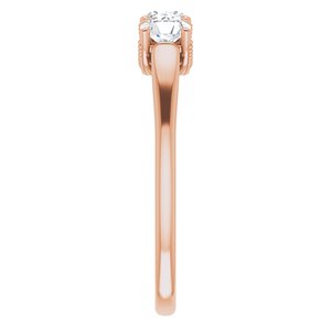 14K Rose 3/4 CTW Diamond Anniversary Band - BN & CO JEWELRY