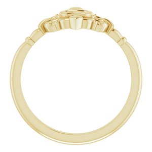 14K Yellow Vintage-Inspired Ring - BN & CO JEWELRY