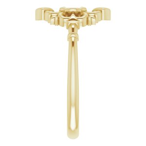 14K Yellow Vintage-Inspired Ring - BN & CO JEWELRY