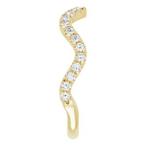 14K Yellow 1/3 CTW Natural Diamond French-Set Anniversary Band - BN & CO JEWELRY