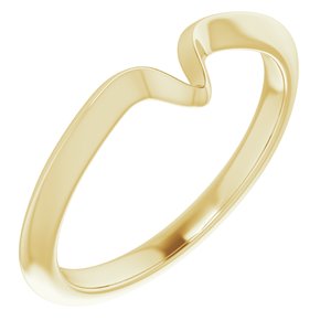 14K Yellow Matching Band for 8x4 mm Ring - BN & CO JEWELRY