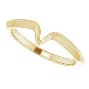 14K Yellow Matching Band for 8x4 mm Ring - BN & CO JEWELRY