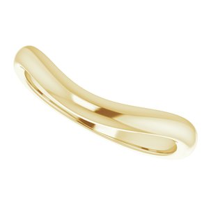 14K Yellow Band for 8 x 5 mm Pear Ring - BN & CO JEWELRY