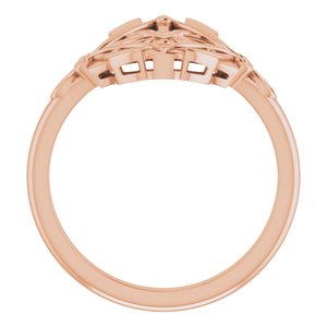 14K Rose Vintage-Inspired Ring - BN & CO JEWELRY