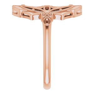 14K Rose Vintage-Inspired Ring - BN & CO JEWELRY