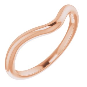 14K Rose Band - BN & CO JEWELRY