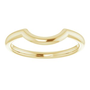 14K Yellow 8.6 mm Contour Band - BN & CO JEWELRY