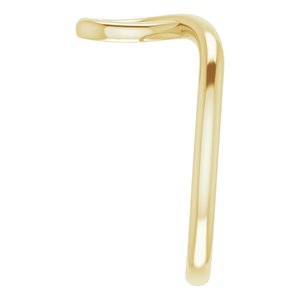 14K Yellow Looped Bypass Ring - BN & CO JEWELRY