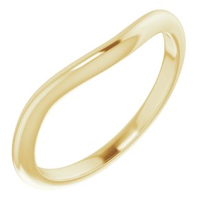 10K Yellow 5.5 mm Round Wedding Band - BN & CO JEWELRY