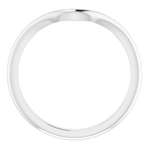 Continuum Sterling Silver 5x5 mm Heart Wedding Band - BN & CO JEWELRY