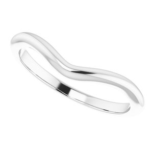 Continuum Sterling Silver 5x5 mm Heart Wedding Band - BN & CO JEWELRY