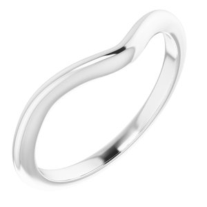 Continuum Sterling Silver 5x5 mm Heart Wedding Band - BN & CO JEWELRY