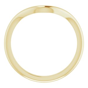 14K Yellow 8x4 mm Marquise Wedding Band - BN & CO JEWELRY