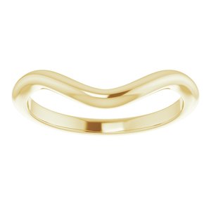 14K Yellow 8x4 mm Marquise Wedding Band - BN & CO JEWELRY