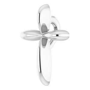 Sterling Silver 10x7.72 mm Cross Pendant - BN & CO JEWELRY