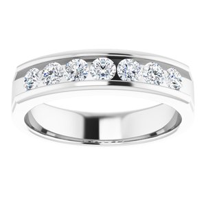 14K White 7/8 CTW Natural Diamond Ring - BN & CO JEWELRY