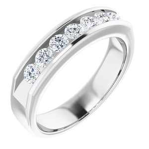 14K White 7/8 CTW Natural Diamond Ring - BN & CO JEWELRY