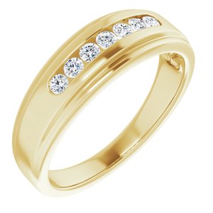 14K Yellow 1/3 CTW Natural Diamond Ring - BN & CO JEWELRY