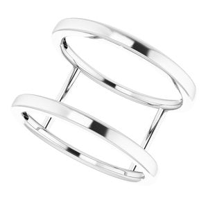 14K White Freeform Ring Size 7 - BN & CO JEWELRY