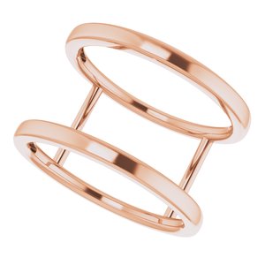 14K Rose Freeform Ring Size 7 - BN & CO JEWELRY