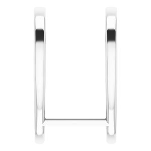 14K White Freeform Ring Size 7 - BN & CO JEWELRY