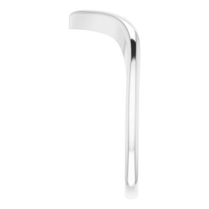 14K White V Ring - BN & CO JEWELRY