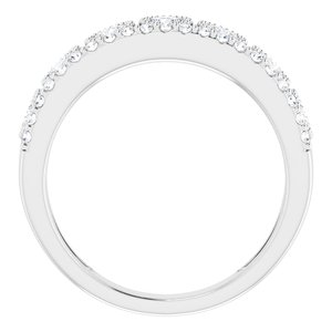 14K White 1 CTW Lab-Grown Diamond Ring - BN & CO JEWELRY