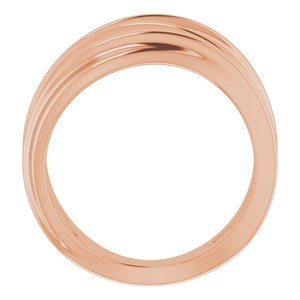 14K Rose Negative Space Ring - BN & CO JEWELRY