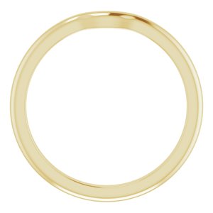 14K Yellow Band for 5 mm Cushion Ring - BN & CO JEWELRY