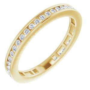14K Yellow 3/8 CTW Diamond Stackable Ring - BN & CO JEWELRY