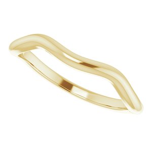 14K Yellow Band for 6x3 mm Marquise Ring - BN & CO JEWELRY