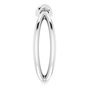 14K White Knot Ring - BN & CO JEWELRY