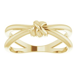14K Yellow Knot Ring - BN & CO JEWELRY