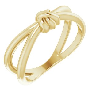 14K Yellow Knot Ring - BN & CO JEWELRY
