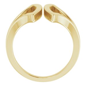 14K Yellow Freeform Ring Size 7 - BN & CO JEWELRY