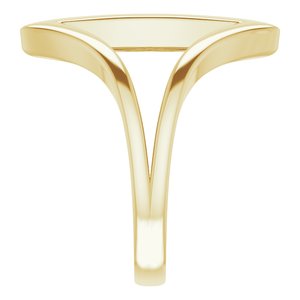 14K Yellow Freeform Ring Size 7 - BN & CO JEWELRY