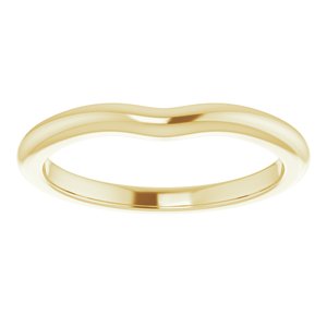14K Yellow Band for 5.2 mm Round Ring - BN & CO JEWELRY