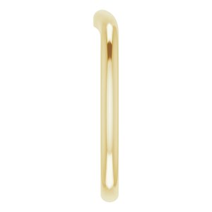 14K Yellow Band for 5.2 mm Round Ring - BN & CO JEWELRY
