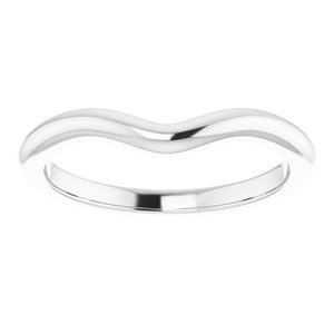 Sterling Silver Band for 8x6 mm Oval Ring - BN & CO JEWELRY