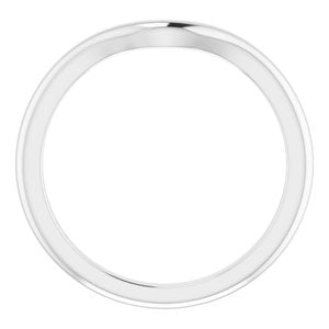 Sterling Silver Band for 8x6 mm Oval Ring - BN & CO JEWELRY