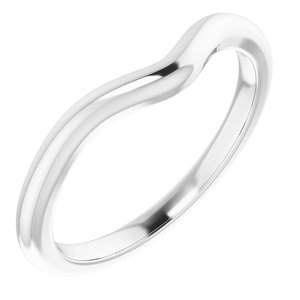 Sterling Silver Band for 8x6 mm Oval Ring - BN & CO JEWELRY
