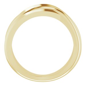 14K Yellow Negative Space Freeform Ring - BN & CO JEWELRY