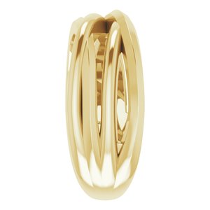 14K Yellow Negative Space Freeform Ring - BN & CO JEWELRY