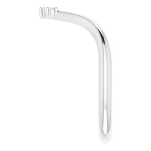 14K White .025 CTW Natural Diamond Matching Band - BN & CO JEWELRY